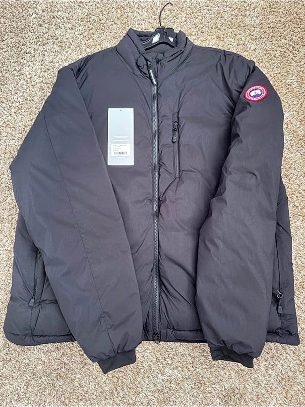 Canada Goose Lodge Jacket Men's Black Puffer Jacket